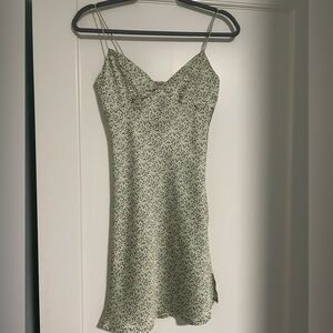 Floral Spaghetti Strap Mini Dress